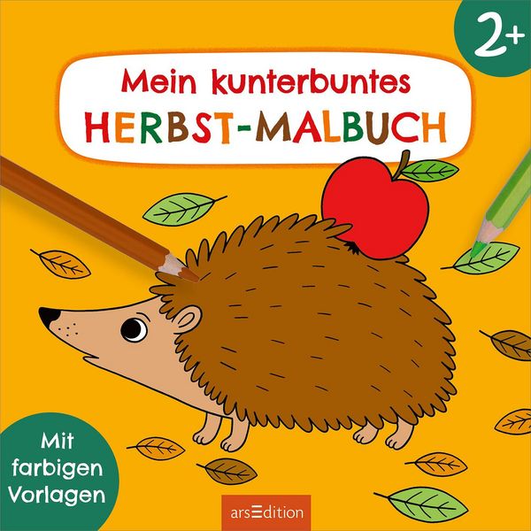 Produktbild: Malbuch ab 2 &ndash; Mein kunterbuntes Herbst-Malbuch