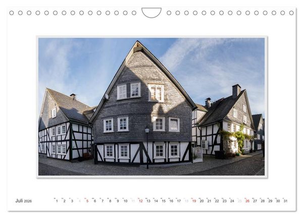 Produktbild: Emotionale Momente: Freudenberg &ndash; Ansichten einer Stadt. (Wandkalender 2026 DIN A4 quer), CALVENDO Monatskalender