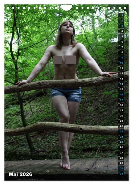 Produktbild: Nackte Freiheit (Wandkalender 2026 DIN A4 hoch), CALVENDO Monatskalender