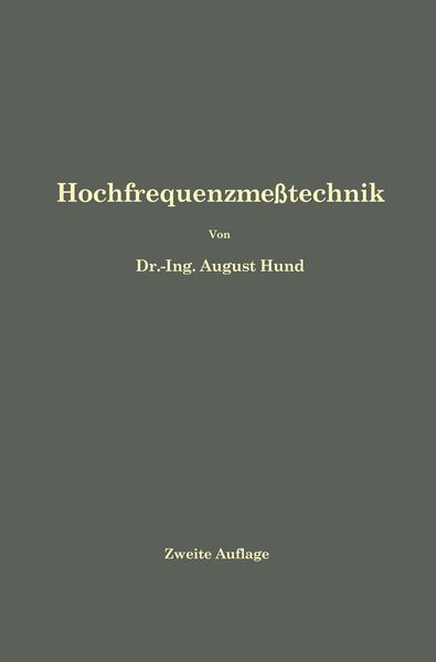 Produktbild: Hochfrequenzme&szlig;technik