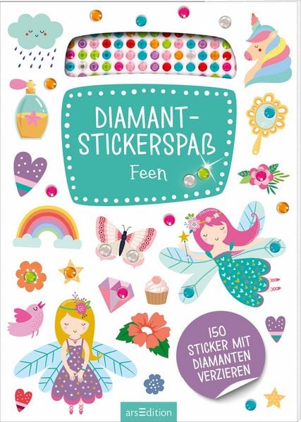 Produktbild: Diamant-Stickerspa&szlig; Feen