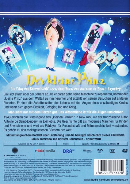 Produktbild: Der kleine Prinz (DDR TV-Archiv)