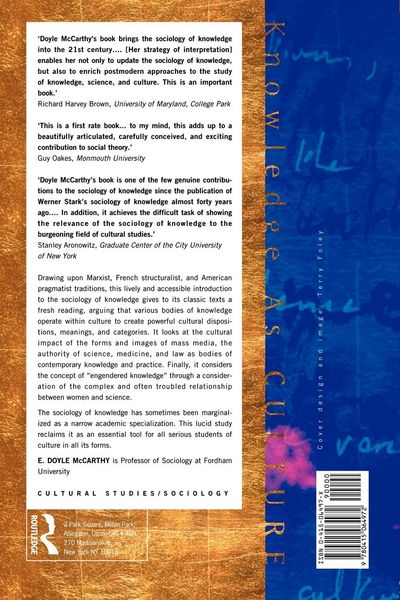 Produktbild: Knowledge as Culture