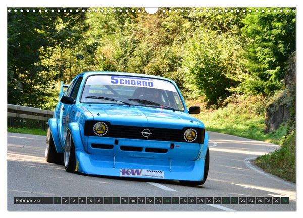 Produktbild: OLDTIMER BERGRENNEN - OPEL AM START (Wandkalender 2026 DIN A3 quer), CALVENDO Monatskalender