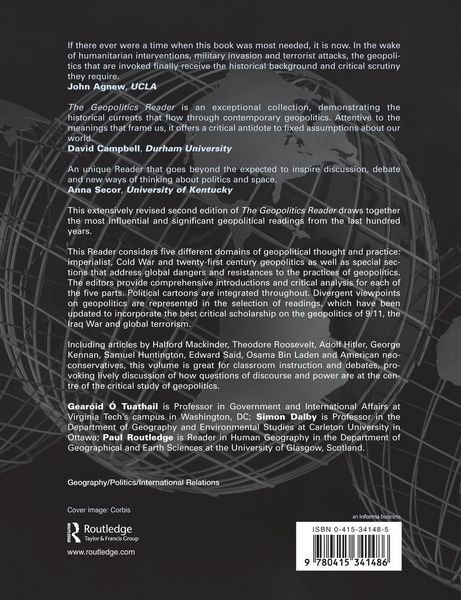 Produktbild: The Geopolitics Reader