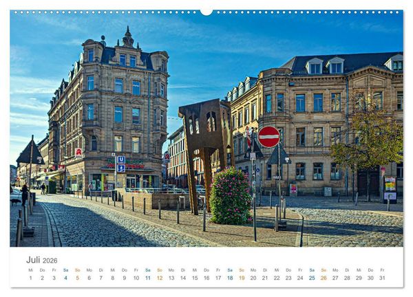 Produktbild: F&uuml;rth - die Denkmalstadt (hochwertiger Premium Wandkalender 2026 DIN A2 quer), Kunstdruck in Hochglanz