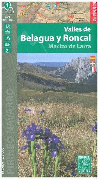 Produktbild: Mapa Valles De Belagua Y Roncal 1:25000 (+carpeta Desplegabl