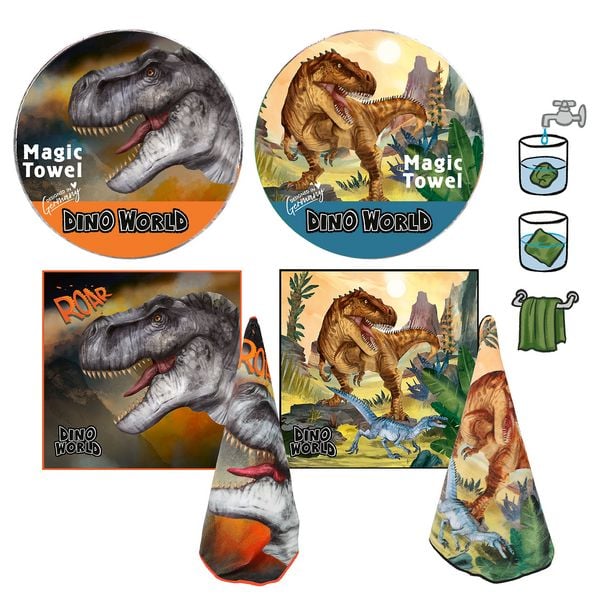 Produktbild: Dino World Magisches Handtuch