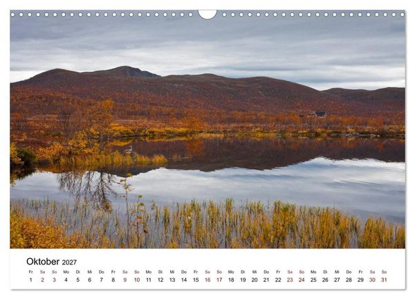 Produktbild: Skandinavien - Hoch im Norden (Wandkalender 2027 DIN A3 quer), CALVENDO Monatskalender