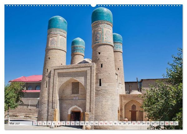 Produktbild: Usbekistan Mythos Seidenstra&szlig;e hautnah (Wandkalender 2027 DIN A2 quer), CALVENDO Monatskalender