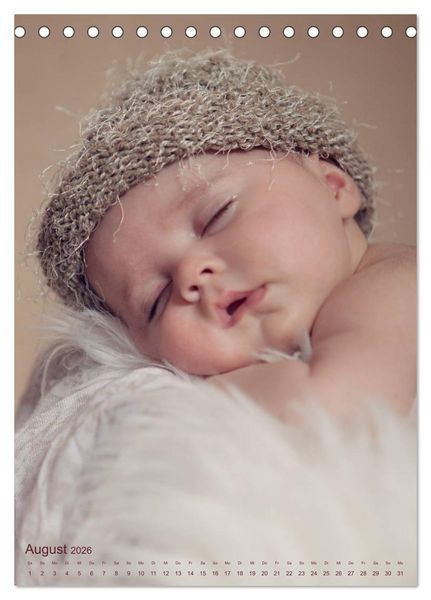 Produktbild: Babys - Die Liebe des Lebens (Tischkalender 2026 DIN A5 hoch), CALVENDO Monatskalender