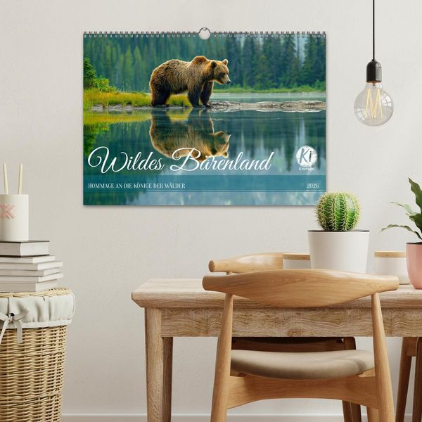 Produktbild: Wildes B&auml;renland (Wandkalender 2026 DIN A3 quer), CALVENDO Monatskalender