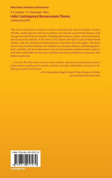 Produktbild: India&rsquo;s Contemporary Macroeconomic Themes