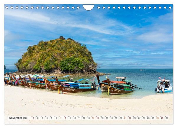 Produktbild: Thailand - Die Sch&ouml;nheit Asiens (Wandkalender 2026 DIN A4 quer), CALVENDO Monatskalender