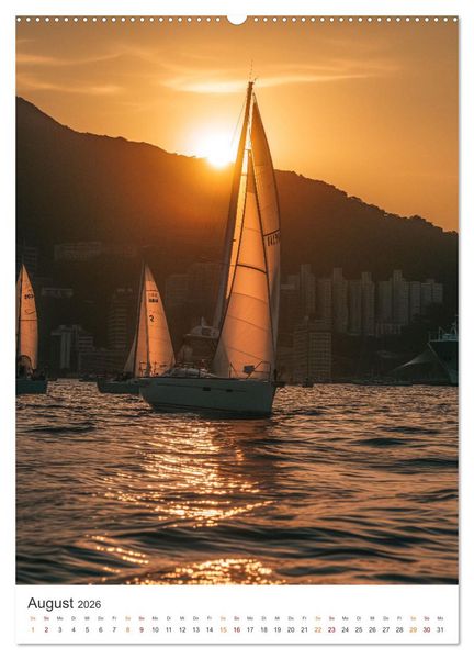 Produktbild: Wind und Wellen (Wandkalender 2026 DIN A2 hoch), CALVENDO Monatskalender
