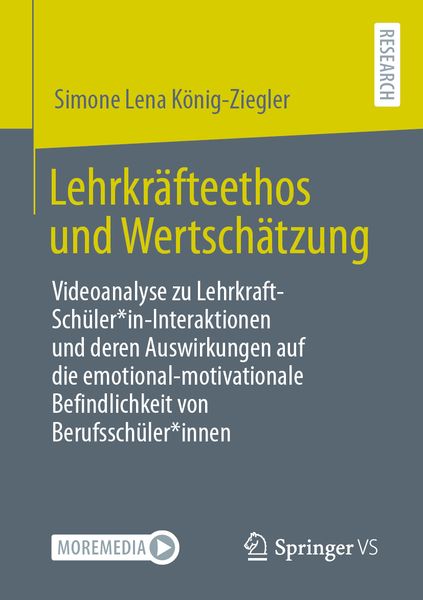 Produktbild: Lehrkr&auml;fteethos und Wertsch&auml;tzung