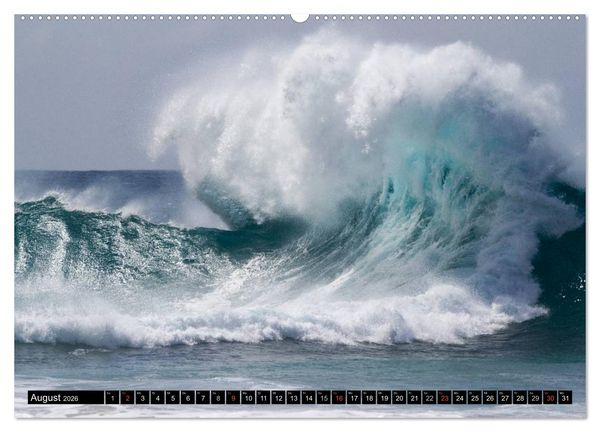 Produktbild: Hawai'i - Teil 1 (hochwertiger Premium Wandkalender 2026 DIN A2 quer), Kunstdruck in Hochglanz