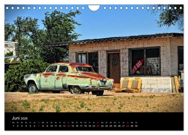 Produktbild: Roadside USA - Die guten Jahre sind vorbei (Wandkalender 2026 DIN A4 quer), CALVENDO Monatskalender