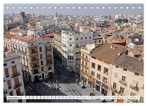 Produktbild: Valencia (Tischkalender 2027 DIN A5 quer), CALVENDO Monatskalender