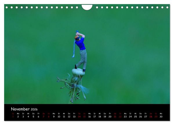Produktbild: Minis Golf (Wandkalender 2026 DIN A4 quer), CALVENDO Monatskalender