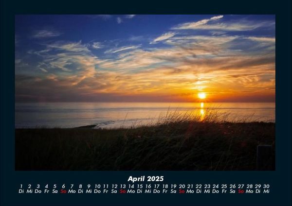 Produktbild: Sonnenunterg&auml;nge 2025 Fotokalender DIN A4