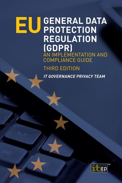 Produktbild: EU General Data Protection Regulation (GDPR), third edition