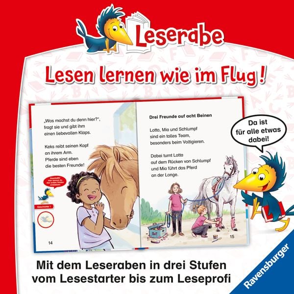 Produktbild: Leserabe 1. Lesestufe - Pferdegeschichten