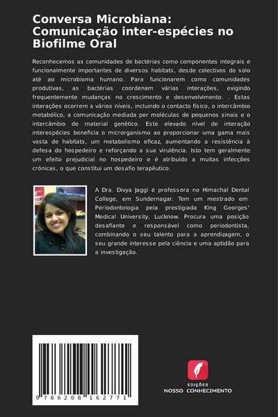 Produktbild: Conversa Microbiana: Comunica&ccedil;&atilde;o inter-esp&eacute;cies no Biofilme Oral