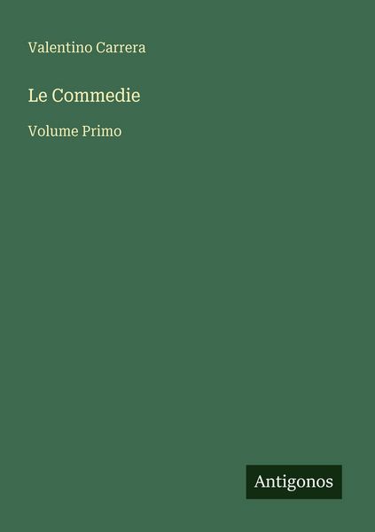 Produktbild: Le Commedie