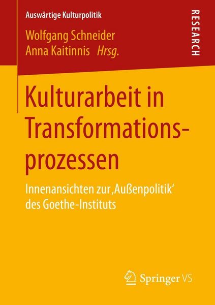 Produktbild: Kulturarbeit in Transformationsprozessen