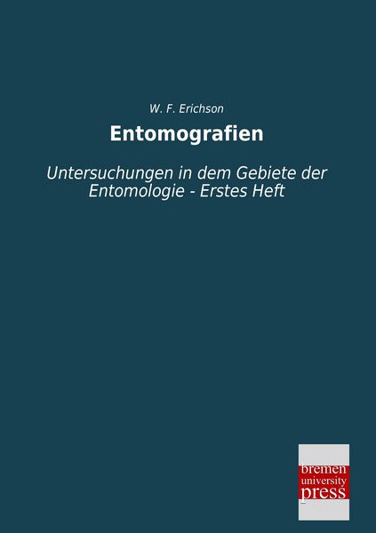 Produktbild: Entomografien