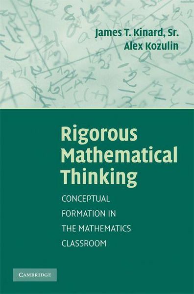 Produktbild: Rigorous Mathematical Thinking