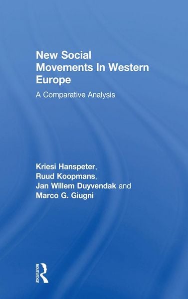 Produktbild: New Social Movements In Western Europe