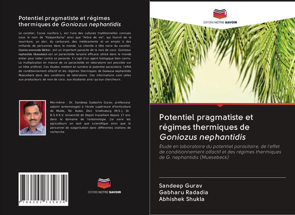 Produktbild: Potentiel pragmatiste et r&eacute;gimes thermiques de Goniozus nephantidis
