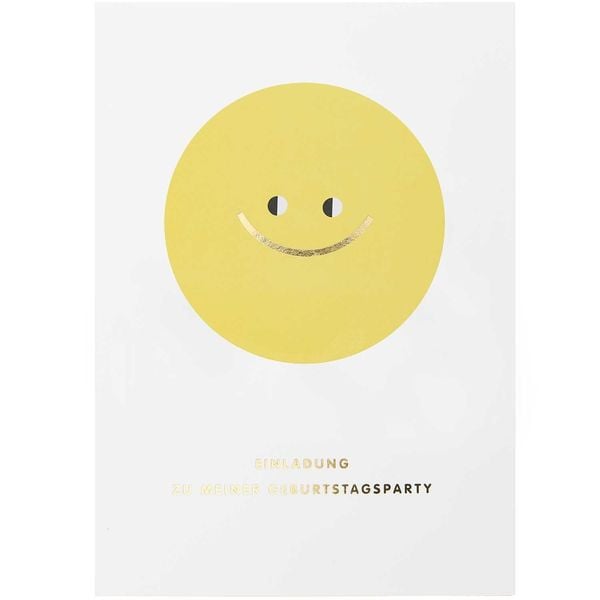 Produktbild: Einladungskarten Happy Birthday, MIX