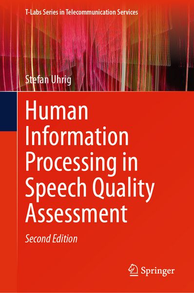 Produktbild: Human Information Processing in Speech Quality Assessment