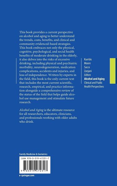 Produktbild: Alcohol and Aging
