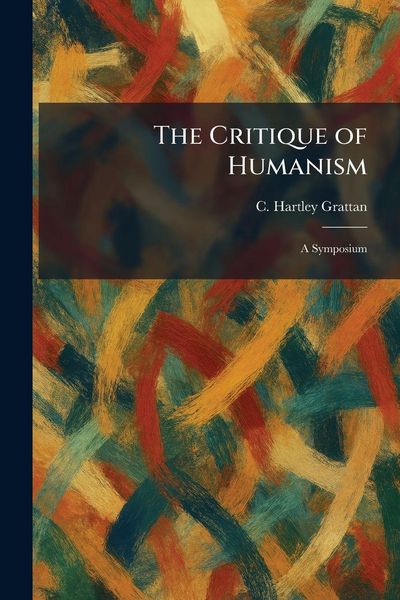 Produktbild: The Critique of Humanism