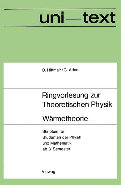 Produktbild: W&auml;rmetheorie