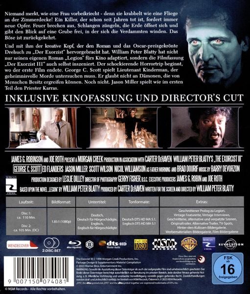 Produktbild: Der Exorzist 3 - Special Edition [2 BRs]