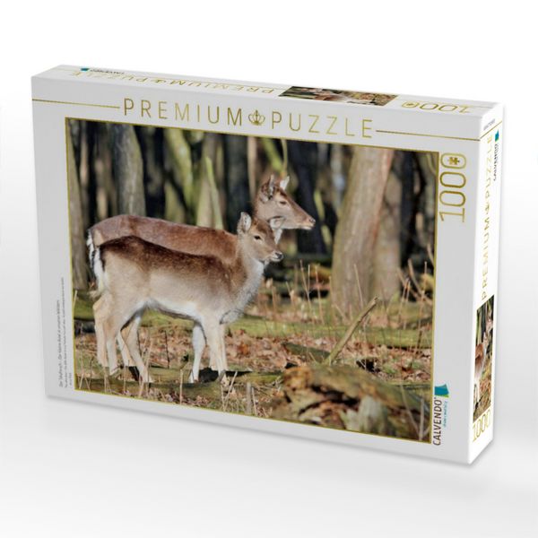 Produktbild: CALVENDO Puzzle Der Sikahirsch - Der kleine Asiat in unseren W&auml;ldern | 1000 Teile Lege-Gr&ouml;&szlig;e 64x48cm Foto-Puzzle f&uuml;r gl&uuml;ckliche Stunden