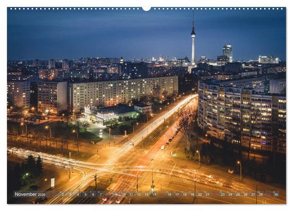 Produktbild: Berlin von oben (Wandkalender 2026 DIN A2 quer), CALVENDO Monatskalender