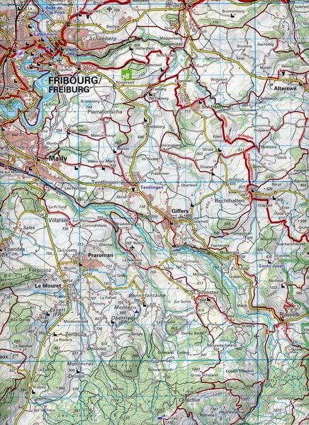 Produktbild: K&uuml;mmerly+Frey Wanderkarte 28 Gantrisch 1:40.000