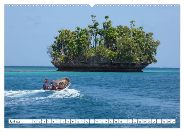 Produktbild: Papua-Neuguinea Geheimnisvolle Inselwelt (Wandkalender 2026 DIN A2 quer), CALVENDO Monatskalender