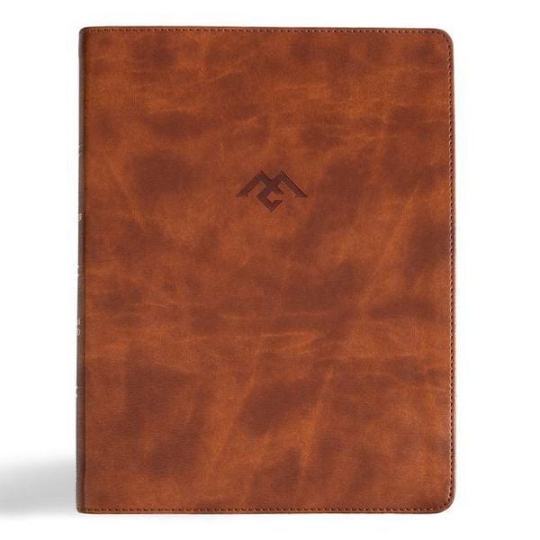 Produktbild: CSB Men of Character Bible, Revised and Updated, Brown Leathertouch