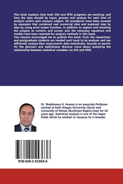 Produktbild: Statistical Analysis using SAS and SPSS Software