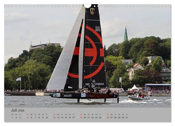 Produktbild: High Speed Katamarane - Schwebend ans Limit (Wandkalender 2026 DIN A3 quer), CALVENDO Monatskalender