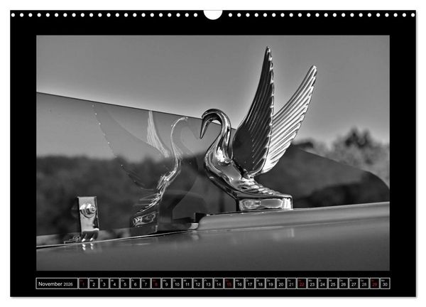 Produktbild: Kenworth W900A EXTHD - in schwarzwei&szlig; (Wandkalender 2026 DIN A3 quer), CALVENDO Monatskalender