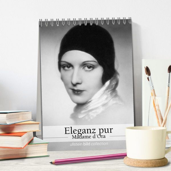 Produktbild: Eleganz pur - Madame d'Ora (Tischkalender 2026 DIN A5 hoch), CALVENDO Monatskalender