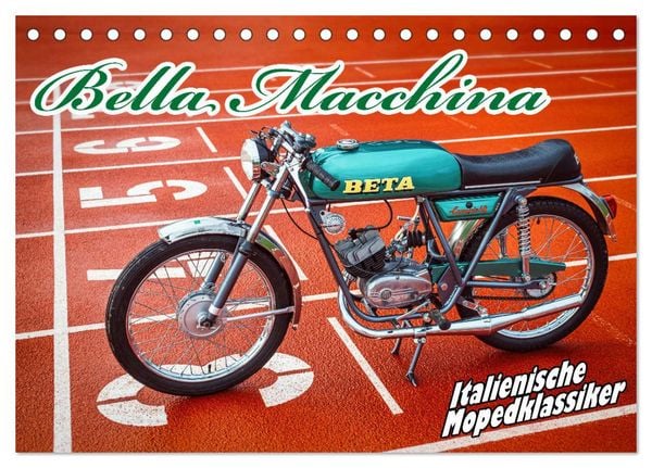 Produktbild: Bella Macchina (Tischkalender 2026 DIN A5 quer), CALVENDO Monatskalender